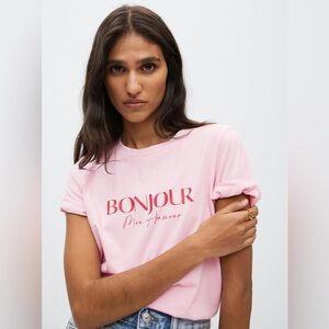 Mango Cotton Message Tee